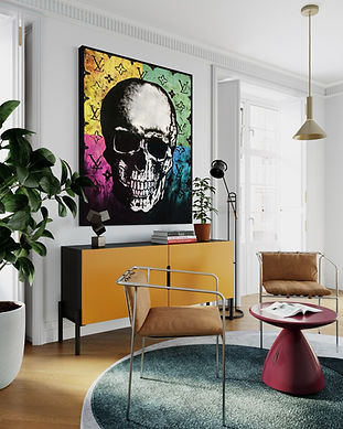Designer Skull LV: Color Your World