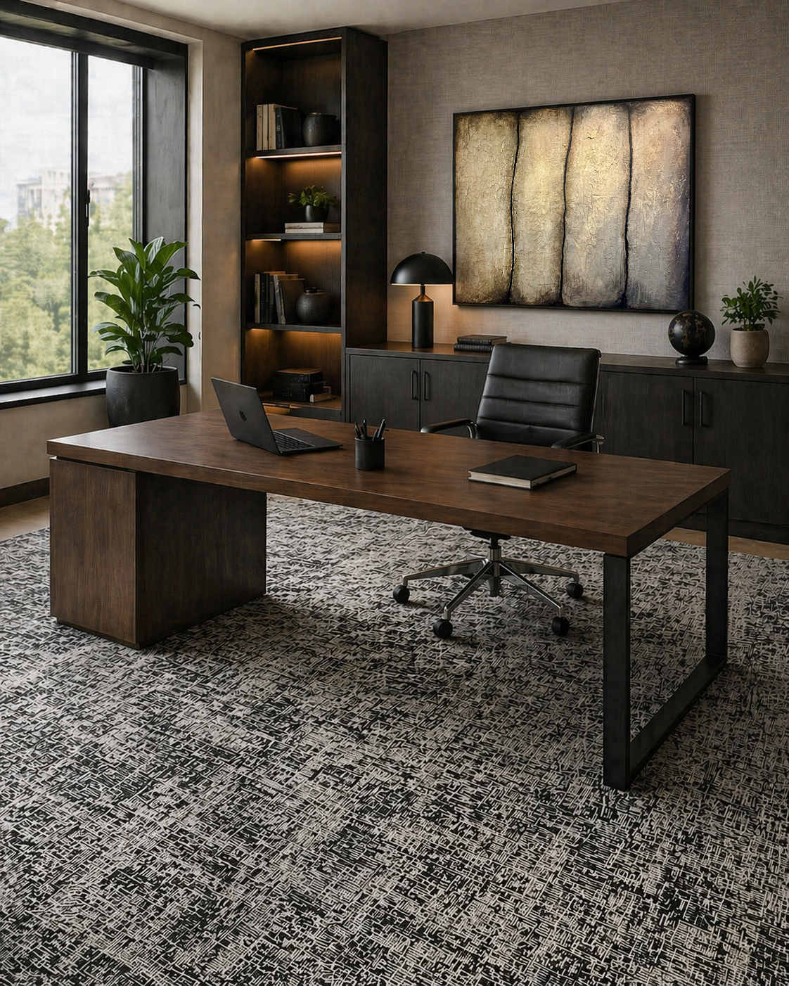 Abstract Rugs