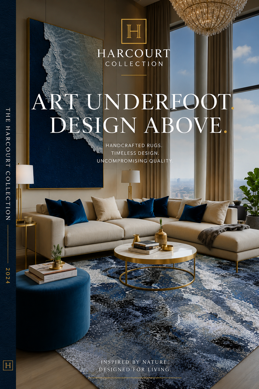 Harcourt Collection Cover Magazine Print Campaign