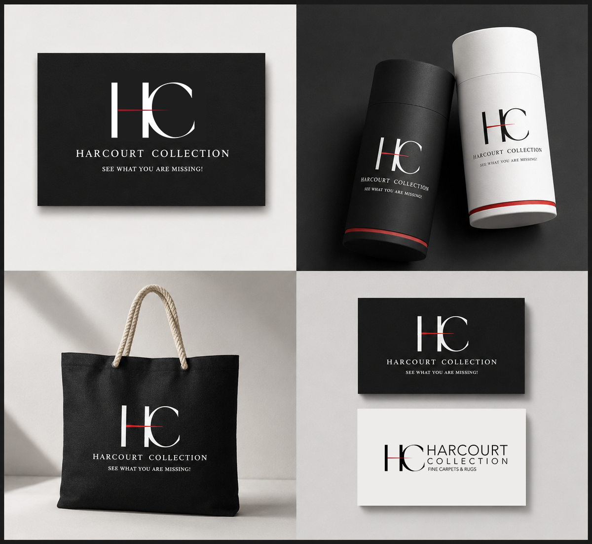Harcourt Collection Promotional Packaging & Merchandise