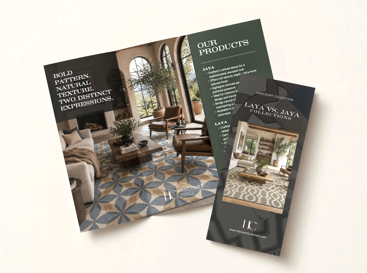 Pamphlet Design for Harcourt