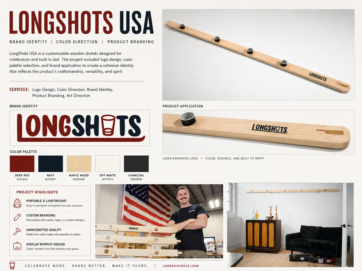 Long Shots USA Logo Branding Logo