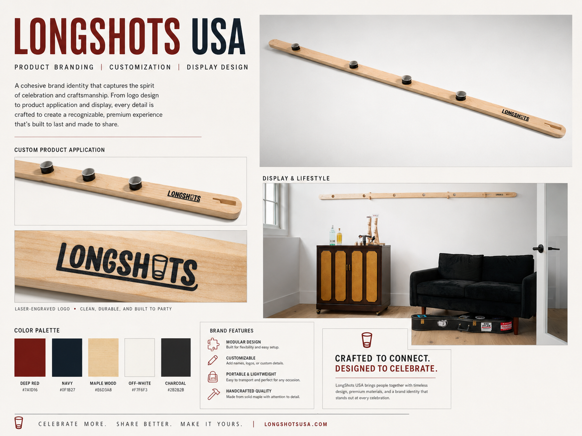 Long Shots USA Logo Branding Colors