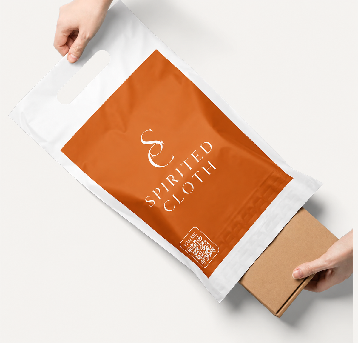 Spirited Cloth Package Branding