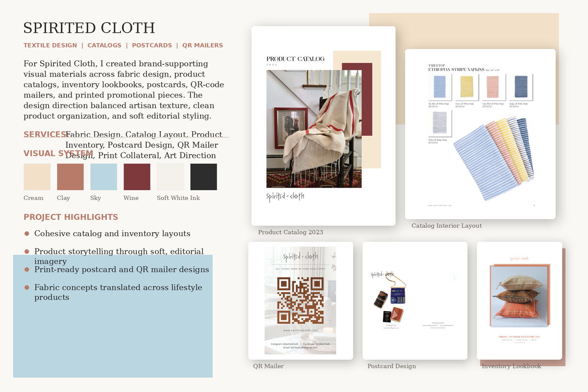 Spirited Cloth Branding