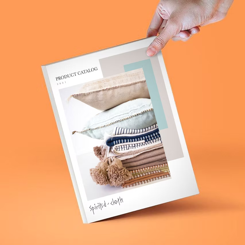 Catalog Brochure Cover_Spirited Cloth
