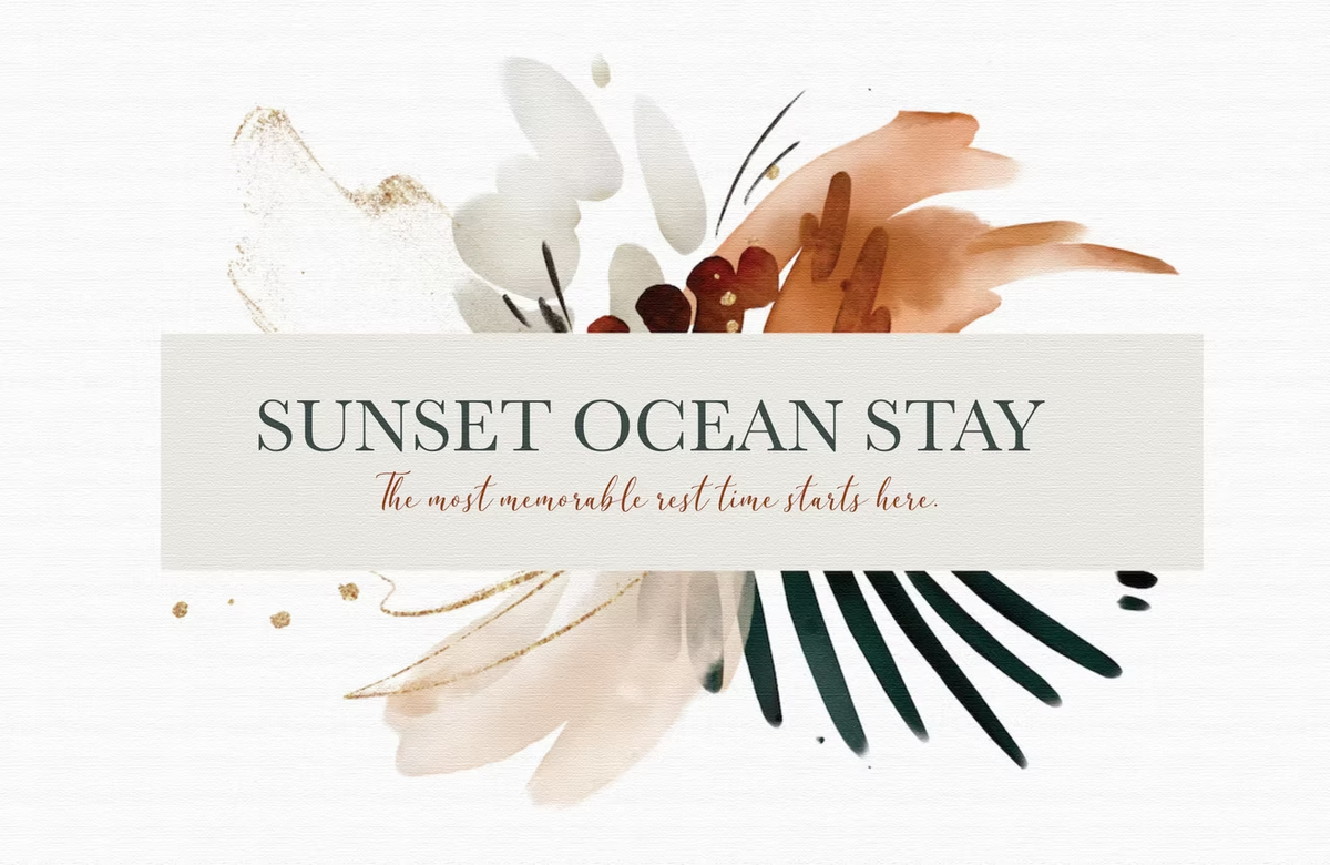 Sunset Ocean Stay Logo