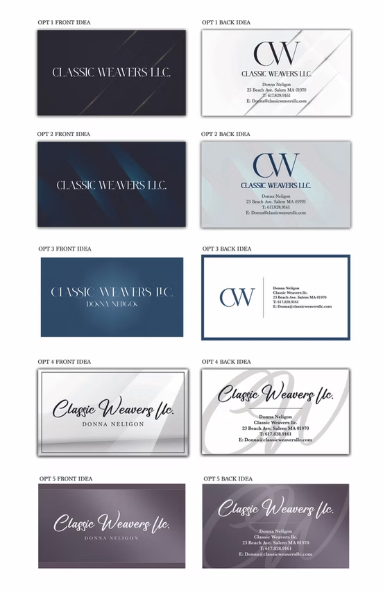Business Card Designs