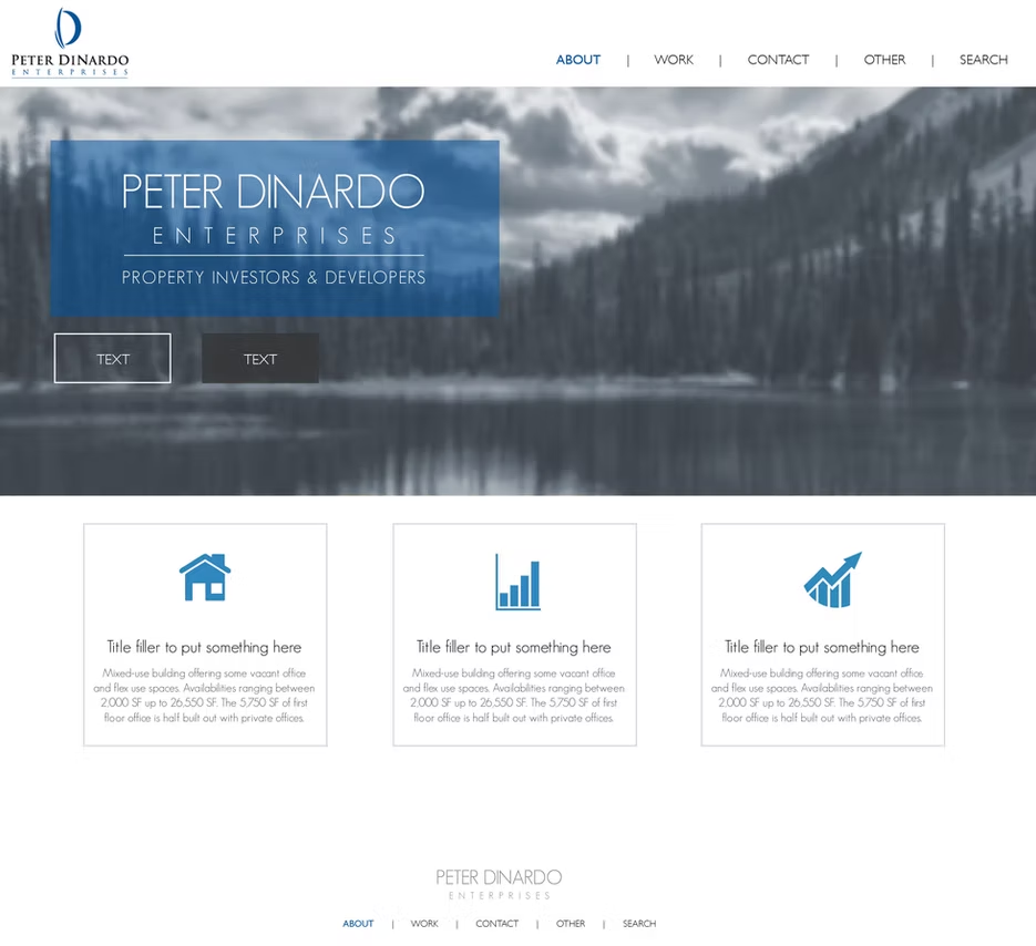 Website Layout Design