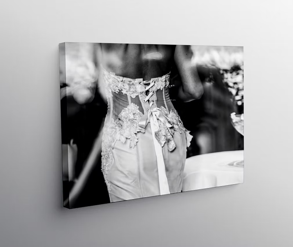 Wedding Picture on Canvas