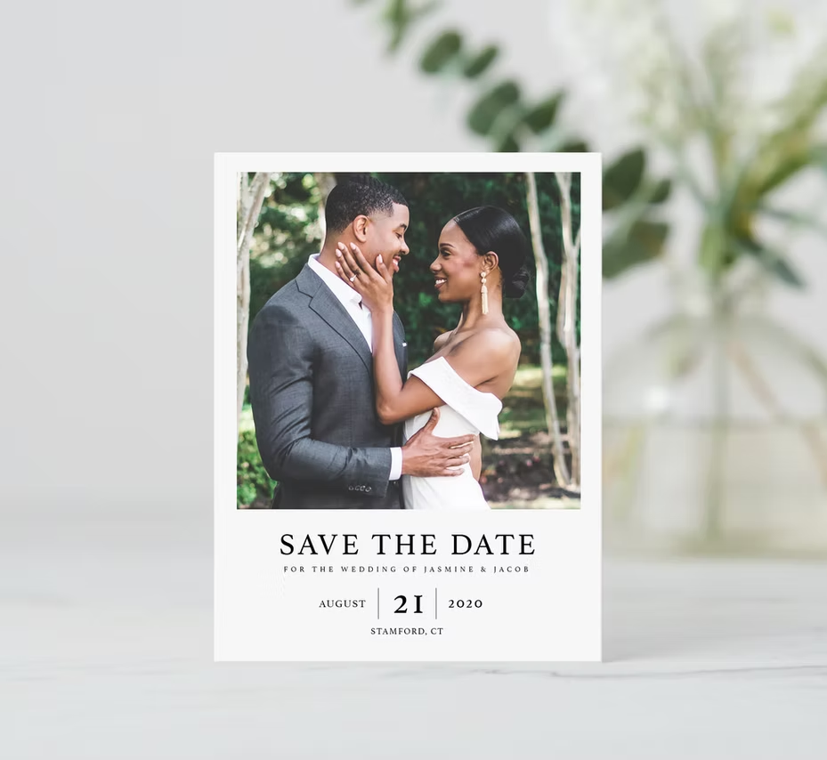 Save the Date Card