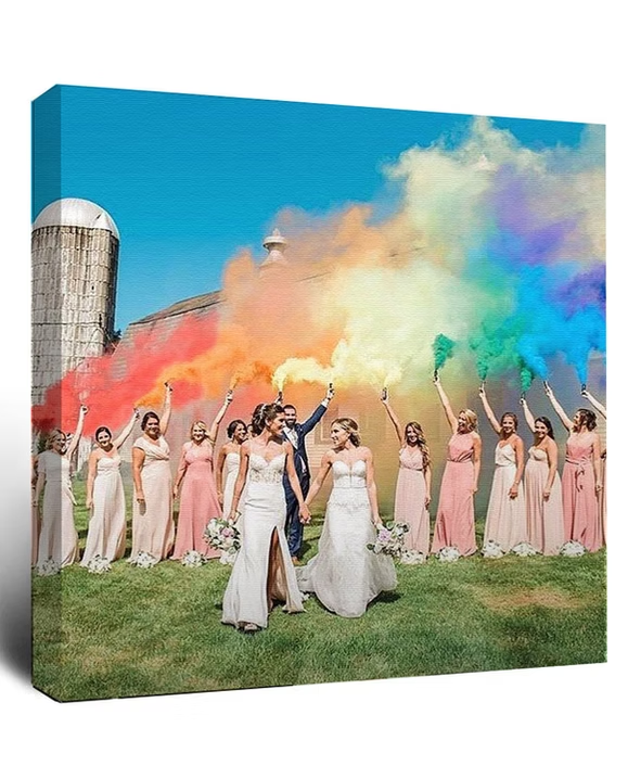 Wedding Picture on Canvas