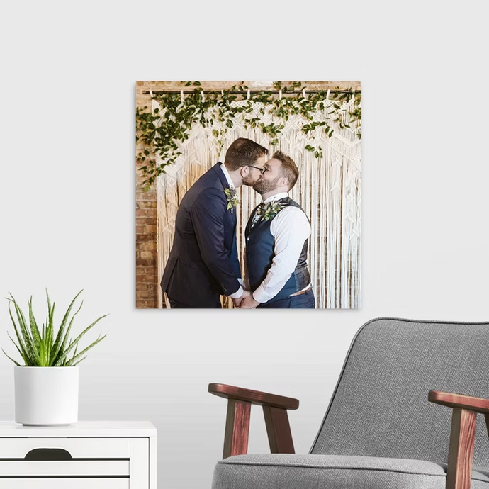 Wedding Picture on Canvas