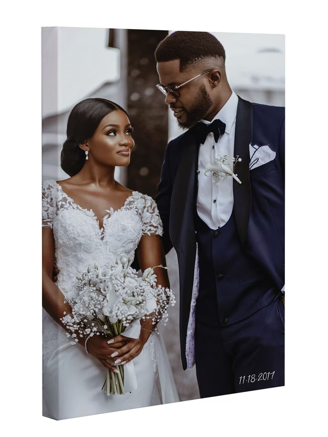 Wedding Picture on Canvas