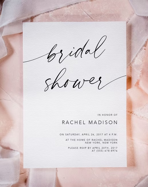 Bridal Shower Card