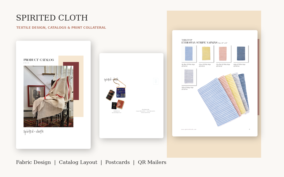 Spirited Cloth Layouts